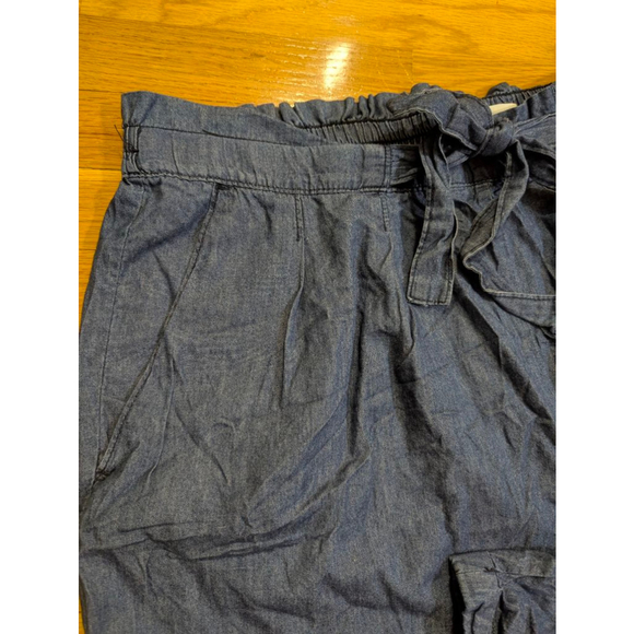 Almost Famous NWT Paper Bag Waist High Waist Shorts 3X - Picture 3 of 12